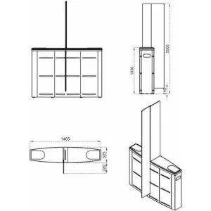 SLIDING GATE SG55 турникет с раздвижными створками CAME 001SG55T (КАМЕ) SLIDING GATE SG55 турникет с раздвижными створками CAME 001SG55T (КАМЕ)